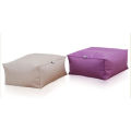 Beanbag quadrado de qualidade superior ottoman beanbag de luxo